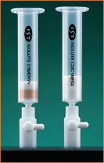 複数の被分析物群を抽出するためのISOLUTE積層SPEカラム